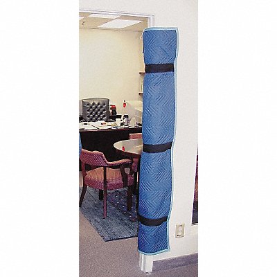 GRAINGER 2NKU1 Cotton/Poly Quilted Door Jam Cover