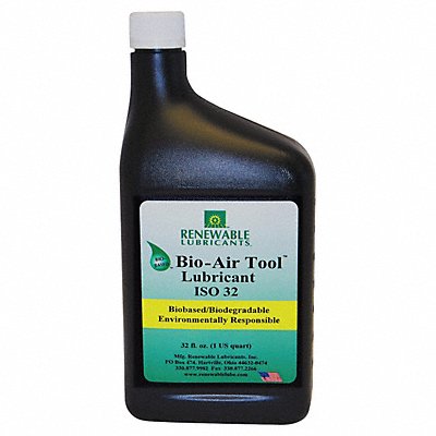RENEWABLE LUBRICANTS 83111 Air Tool Lubricant Synthetic Base 1 qt.