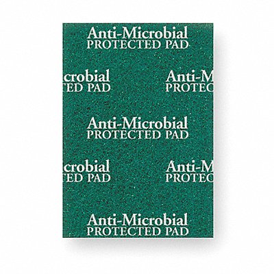 TOUGH GUY 2NTJ4 Scouring Pad 8 7/8 in L Green PK20