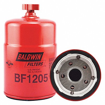 BALDWIN FILTERS BF1205 Fuel Filter 6-1/16 x 3-11/16 x 6-1/16 In