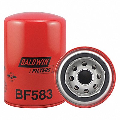 BALDWIN FILTERS BF583 Fuel Filter 5-3/8 x 3-11/16 x 5-3/8 In