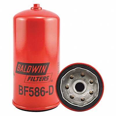 BALDWIN FILTERS BF586D Fuel Filter 5-27/32 x 3-1/32 x 5-27/32In