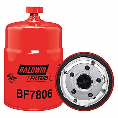 BALDWIN FILTERS BF7806 Fuel Filter 6-7/32 x 3-11/16 x 6-7/32 In