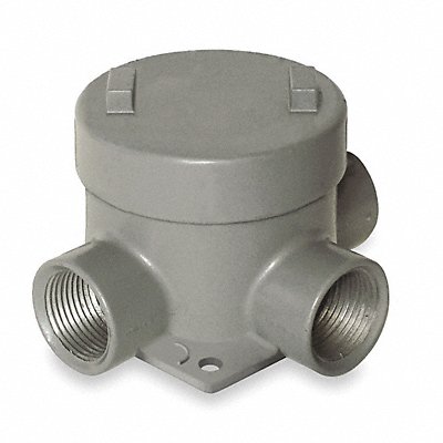 HUBBELL KILLARK GEBT4 Conduit Outlet Body Alum Trd Sz 1 1/4in