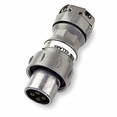 HUBBELL VP3485 Pin and Sleeve Plug 30 A Grey 3Pl