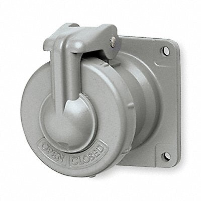 HUBBELL VR641 Pn Slv Rec Grey 60 A 4Pl Three
