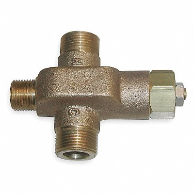 BRADLEY S01525S Mixing Valve Brass 3-1/4in
