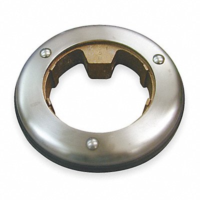 BRADLEY S05054B Sprayhead Assy Brass Rubber SS 6in