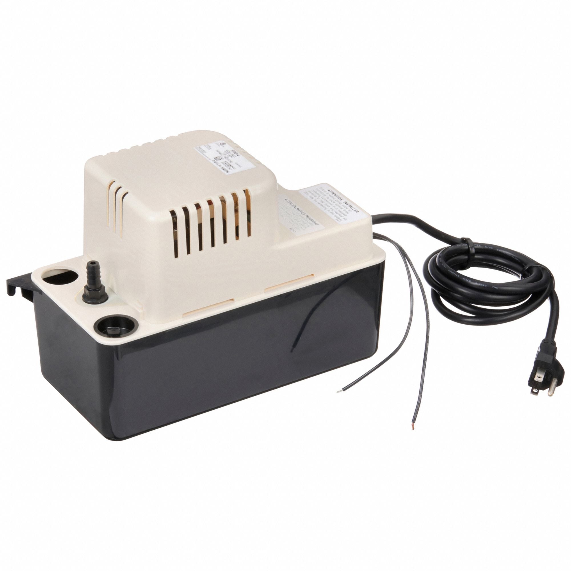 LITTLE GIANT 554405 Condensate Pump 1/2 gal 1/50 hp 115V AC