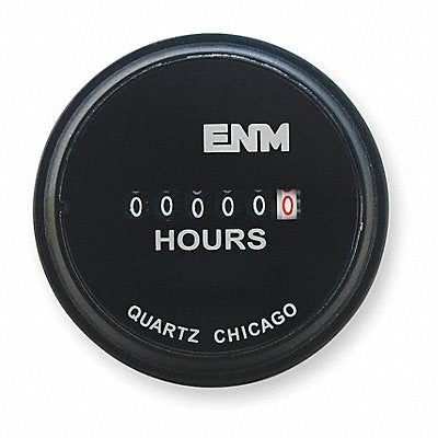 ENM T50A4 AC Hour Meter I 6-Digit 2.31 In Round
