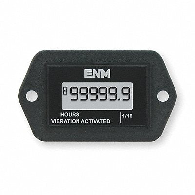 ENM T54C1 Hour Meter LCD Flange Rectangular