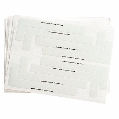 BRADY 81733 Floor Tape White 3 inx9 in L PK56