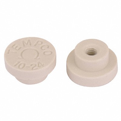 TEMPCO CER102104 Ceramic Terminal Caps 10-24Threads PK10