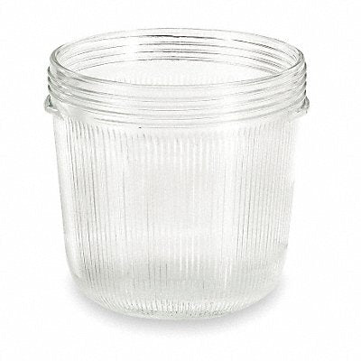 HUBBELL KILLARK VMG25 Glass Globe 6 3/8 L 7 1/2 W 6 3/8 H Clear