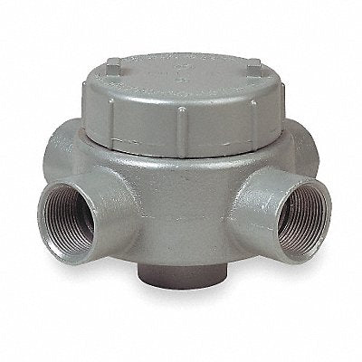 HUBBELL KILLARK GECXAT2 Outlet Box For Five 3/4 In Hubs