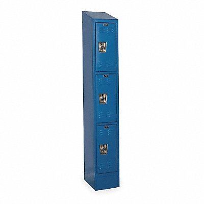 HALLOWELL URB12283ASBMB D4824 Locker 3x1Locker Mrn Bl 82 x12 x12 Assm
