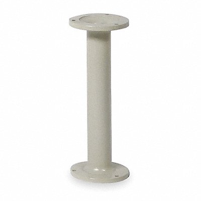 HALLOWELL 4810PT Bench Pedestal Rnd Tan 16 3/4 x6