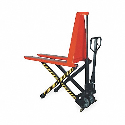 DAYTON 2PLH7 Manual Pallet Lifter 2200 lb 27 in W
