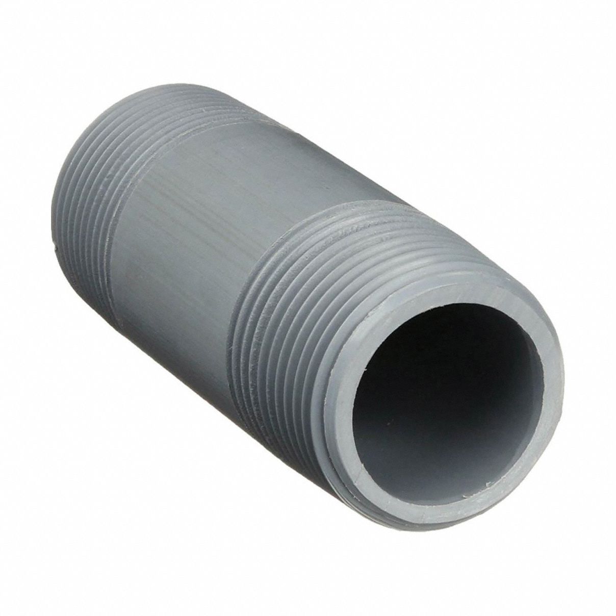 GRAINGER 9861423 Nipple Threaded at Both Ends 4x4In CPVC