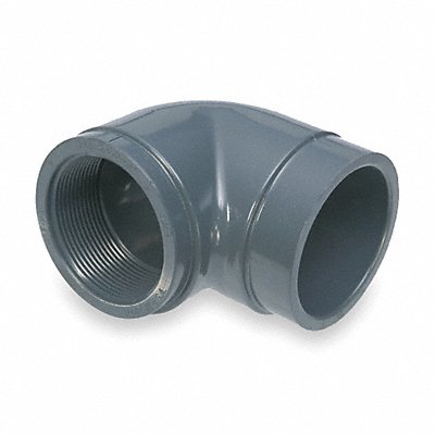 GRAINGER 807030 90 Elbow 3  Schedule 80 Socket x FNPT