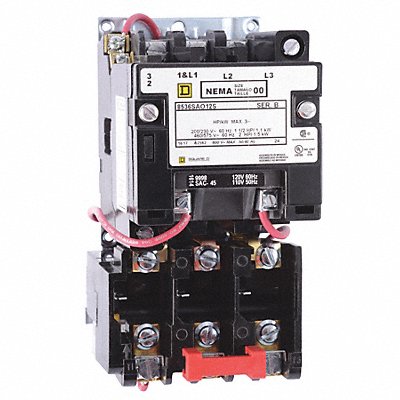 SQUARE D 8536SCO1V03 Magnetic Motor Starter Thermal 240V AC