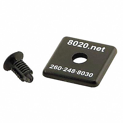 80/20 4020302 End Cap 40 mmx4.5 mmx40 mm PK2