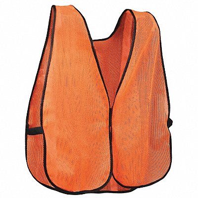 CONDOR 2RE20 D0428 Safety Vest Orng Univ Polyster Mesh