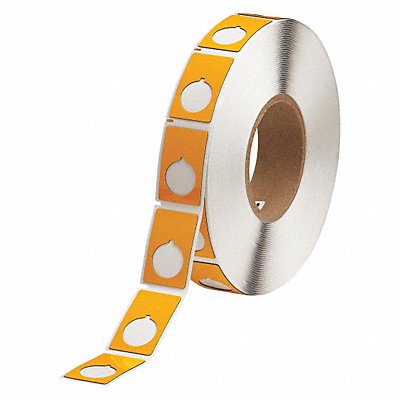 BRADY THTEP1685935YL Label Yellow Glossy Polyester 1-13/64 In W
