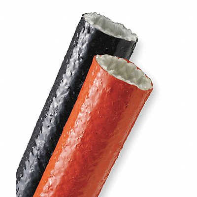 TECHFLEX FIN075RD50 Sleeving 3/4 In Heat Resistant Red 50 Ft