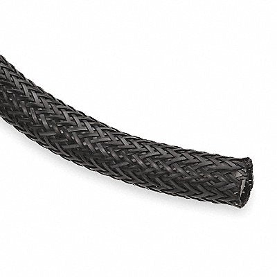 TECHFLEX NHN075BK10 Braided Sleeving 0.750 in 10 ft Black