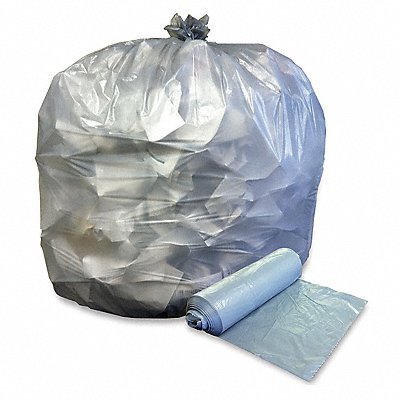 ABILITY ONE 8105020000000 Garbage Bag 56 gal Grey PK100