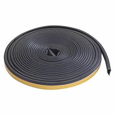 GRAINGER 2RRR6 G2324 Gasketing 20 ft Black Silicone