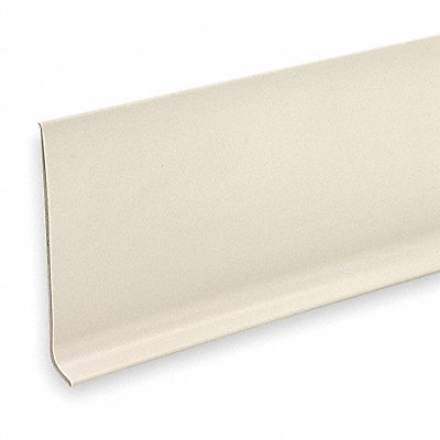 GRAINGER 2RRW8 Wall Base Molding  Almond 720 in L