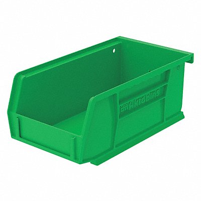 AKRO-MILS 30220GREEN F8647 Hang and Stack Bin Green Plastic 3 in