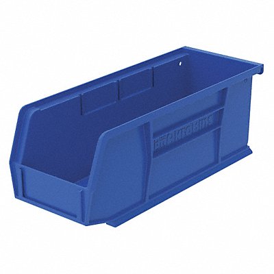 AKRO-MILS 30224BLUE F8685 Hang and Stack Bin Blue Plastic 4 in