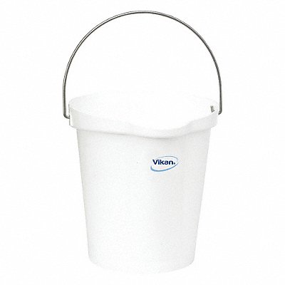 VIKAN 56865 F8439 Hygienic Bucket 3 1/4 gal White