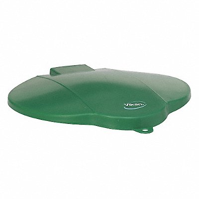 VIKAN 56872 Pail Lid Green 12 1/4 in Diameter