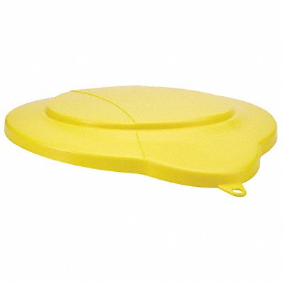 VIKAN 56876 Pail Lid Yellow 12 1/4 in Diameter
