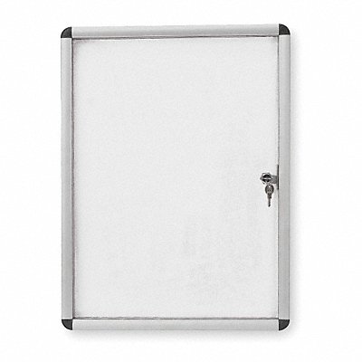 GRAINGER 2RXC7 Enclosed Bulletin Board 37-1/2 x25-2/5