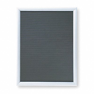 GRAINGER 2RXD7 Enclosed Sign Holder Wall 18x24 Alum/PVC
