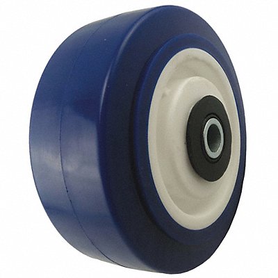GRAINGER 2RZC8 Polyurethane Tread on Plastic Core Wheel
