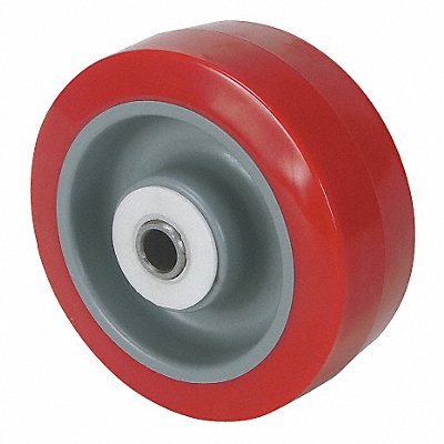 GRAINGER 2RZD6 Polyurethane Tread on Plastic Core Wheel