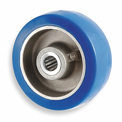 GRAINGER 2RZE3 Polyurethane Tread Al Core Wheel