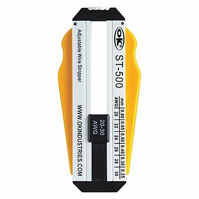OK INDUSTRIES ST500 Adjustable Wire Stripper 20-30 AWG