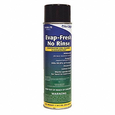 NU-CALGON 416675 Coil Cleaner 18 oz Aerosol Can Yellow