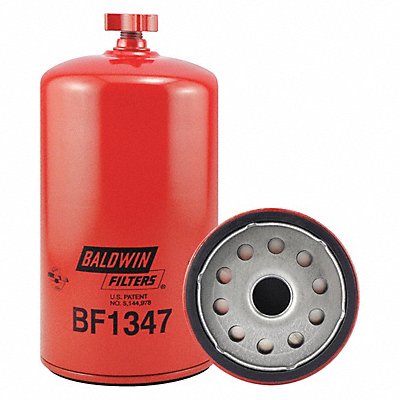 BALDWIN FILTERS BF1347 Fuel Filter 8-9/32 x 4-1/4 x 8-9/32 In