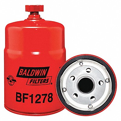 BALDWIN FILTERS BF1278 Fuel Filter 6-7/32 x 3-11/16 x 6-7/32 In