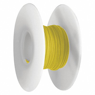 OK INDUSTRIES R24Y0100 Wire Wrapping Wire 24AWG Yel 100ft