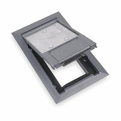 STEEL CITY 664CSTSWGRY Floor Box Cover 8-1/8 in Grey