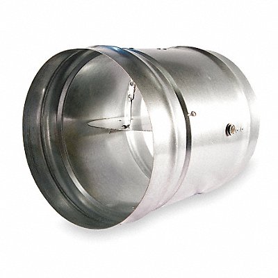 DAYTON 2TFZ4 Round Fire Damper 13-5/8 in D 165 Deg F